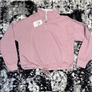 Half Zip Sweatshirt